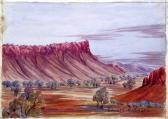 RABERABA Henoch,Two - valley landscapes with escarpments and mount,Canterbury Auction 2007-10-16