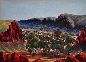 RABERABA Henoch 1914-1975,When Time Stands Still, MacDonnell Ranges,Elder Fine Art AU 2011-09-25