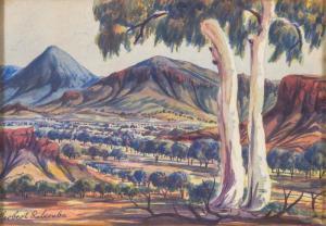 RABERABA Herbert 1916-1975,Central Australian Landscape,2008,Mossgreen AU 2017-05-16