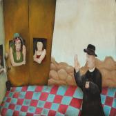 RACHED 1939,Composition with prostitutes and priest,Bruun Rasmussen DK 2011-11-07