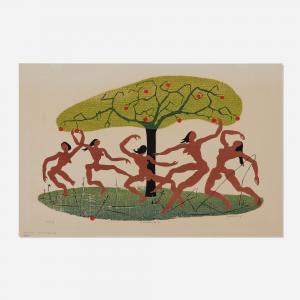 RACKLEY Mildred 1906-1992,Revelry #2,1945,Toomey & Co. Auctioneers US 2022-11-16
