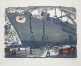 RACKLEY Mildred 1906-1992,Sub Tender,1943,Clars Auction Gallery US 2016-04-17