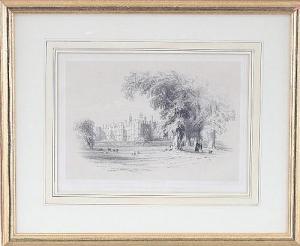 RADCLYFFE Charles Walter 1817-1903,East View of Eton College,Simon Chorley Art & Antiques 2015-07-21