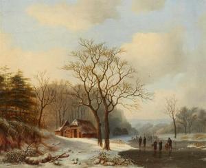 RADEMAKER Hermanus Everhardus 1820-1885,Winterlandschaft,Lempertz DE 2019-03-20