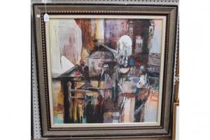 RADIAL KHALILA Sheik,Market Scene,Tooveys Auction GB 2015-05-20