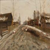 RADIMOV Ivan Alexandrovich 1890-1956,Winter in Belarus,1931,Bruun Rasmussen DK 2011-06-06