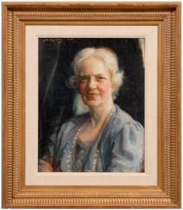 RADITZ Lazar 1887-1956,portrait of an older woman,Brunk Auctions US 2007-09-08