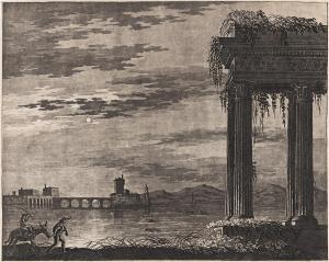 RADOS Luigi,Group of 5 aquatints with etching from Invenzioni ,c.1814,Swann Galleries 2022-04-28