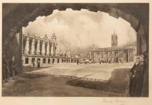 RAE Oliver M 1868-1956,Kings College Chapel, Cambridge,Mallams GB 2023-10-18