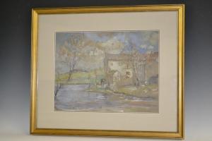 RAEBURN Agnes 1872-1955,The Old Watermill,Bamfords Auctioneers and Valuers GB 2016-10-26