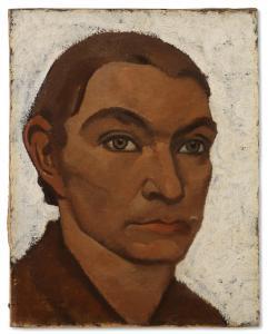 RAEDECKER John 1885-1956,Zelfportret (Self-portrait),1922,Christie's GB 2023-10-10