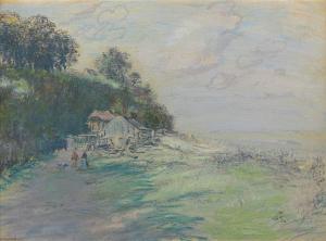 RAFFAELLI Jean Francois 1850-1924,A coastal path,Christie's GB 2013-11-26