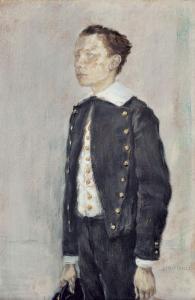RAFFAELLI Jean Francois 1850-1924,Jeune lycéen en veste Sainte-Barbe,Christie's GB 2019-05-01