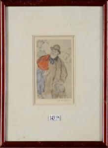 RAFFAELLI Jean Francois 1850-1924,L’’homme au chapeau,VanDerKindere BE 2015-02-10