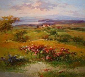 RAFFANDRE 1945,Italianate Landscape,Keys GB 2014-02-07