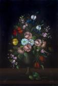 RAGGEN L 1900-1900,Still Life with Flowers,Hindman US 2012-01-22