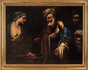 RAGGI Pietro Paolo 1646-1724,Saul e la maga di Endor,Cambi IT 2023-06-27