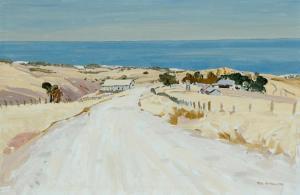 RAGLESS Maxwell Richard Ch 1901-1981,View to Port Willunga Beach,Elder Fine Art AU 2022-10-16