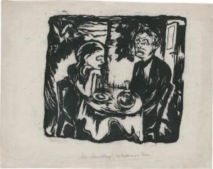 RAGOCZY Joachim,Aus Strindberg's 'Die Beichte eines Toren',1919,Galerie Bassenge 2022-06-03