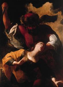 RAGOLIA Michele 1638-1686,The Martyrdom of Saint Barbara,Christie's GB 1998-12-18