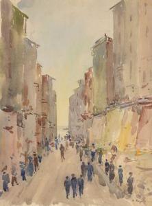 RAGOT André 1894-1971,Toulon, rue d'Alger,Daguerre FR 2021-12-15