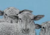 RAGUSEA KATHLEEN 1900-1900,THREE SHEEP FACES,Sloans & Kenyon US 2012-11-10