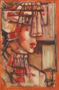 RAHI Mansoor 1939,Untitled (Face),2008,Bonhams GB 2023-11-14