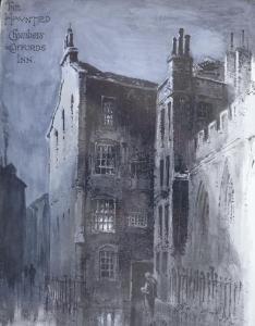 RAILTON Herbert 1857-1910,The Haunted Chambers in Clifford's Inn,Gorringes GB 2021-09-06