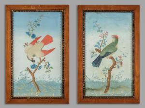 RAINERI Vittorio 1797-1869,Uccelli su due rami (2 opere=),Boetto IT 2023-06-20