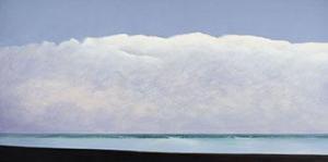 RAINS Malcolm 1947,Towards Evening, Lake Ontario,1997,Heffel CA 2021-03-25