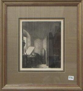 RAJON Paul A 1842-1888,Rembrandt Dans Son Atelier,O'Gallerie US 2018-08-14