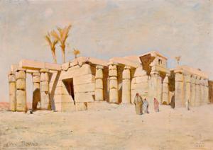 RALPH John 1900-1900,Antike Tempelanlage in Ägypten,Palais Dorotheum AT 2008-03-11