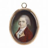 RAMAGE John 1748-1802,Portrait of an elegant gentleman,Freeman US 2015-11-11