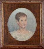 RAMALHO Antonio 1859-1916,Portrait of Girl and portrait of a Boy,Cabral Moncada PT 2019-06-03