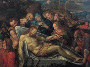 RAMAZZANI Ercole 1530-1598,Deposizione di Cristo,1569,Meeting Art IT 2009-10-17