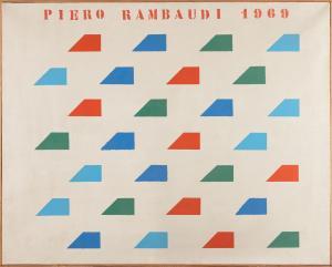 RAMBAUDI Piero 1906-1991,Prevedibile sistema,1969,Cambi IT 2023-02-15