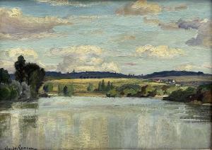 RAMEAU Claude 1876-1955,Bord de Loire Pouilly,David Duggleby Limited GB 2022-06-17