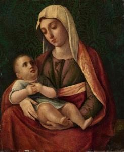RAMENGHIL BAGNACAVALLO Bartolomeo I 1485-1542,Vierge à l'Enfant,Aguttes FR 2023-11-29