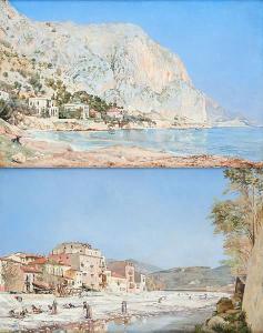 RAMET Jules 1842-1915,Vue de Nice,Horta BE 2014-05-19