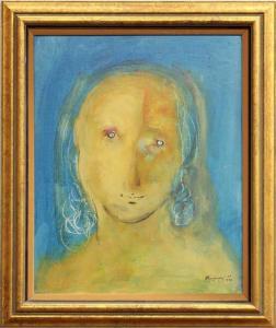 RAMIREZ Saturnino 1946-2002,Portrait,1970,Clars Auction Gallery US 2010-07-10