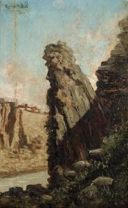 RAMOS ARTAL Manuel 1855-1916,Paisaje con río,Duran Subastas ES 2024-03-20