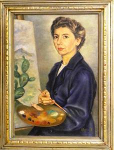 RAMOS Leta 1934,Artist's Portrait,Winter Associates US 2013-03-18