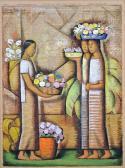 RAMOS MARTINEZ Alfredo,Three Women with Baskets of Flowers,Clars Auction Gallery 2010-09-12