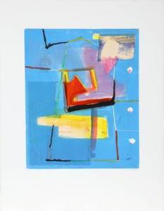 RAMOS RIVERA Gustavo 1940,Untitled - Abstract,c. 1980,Ro Gallery US 2021-09-22