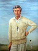RAMOS Theodore,Three quarter length portrait of Mike Brearley,Canterbury Auction 2013-10-08