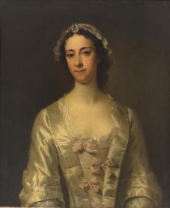 RAMSAY Allan 1713-1784,Portrait of a lady said to be Mrs A. Vandersall, h,Bonhams GB 2023-10-11