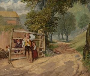 RAMSAY Ian 1965,The young gamekeepers,Bonhams GB 2004-04-06