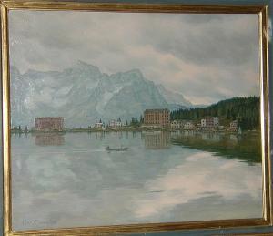RAMSDEN Eric 1900-1900,Swiss lake view,Bonhams GB 2004-10-12