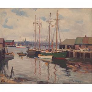 RAMSEY Lewis A 1873,Gloucester Harbor,1950,Treadway US 2007-05-06