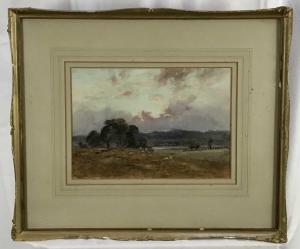 RAMSEY William 1800-1900,Sunset near Ripley,Reeman Dansie GB 2023-03-19